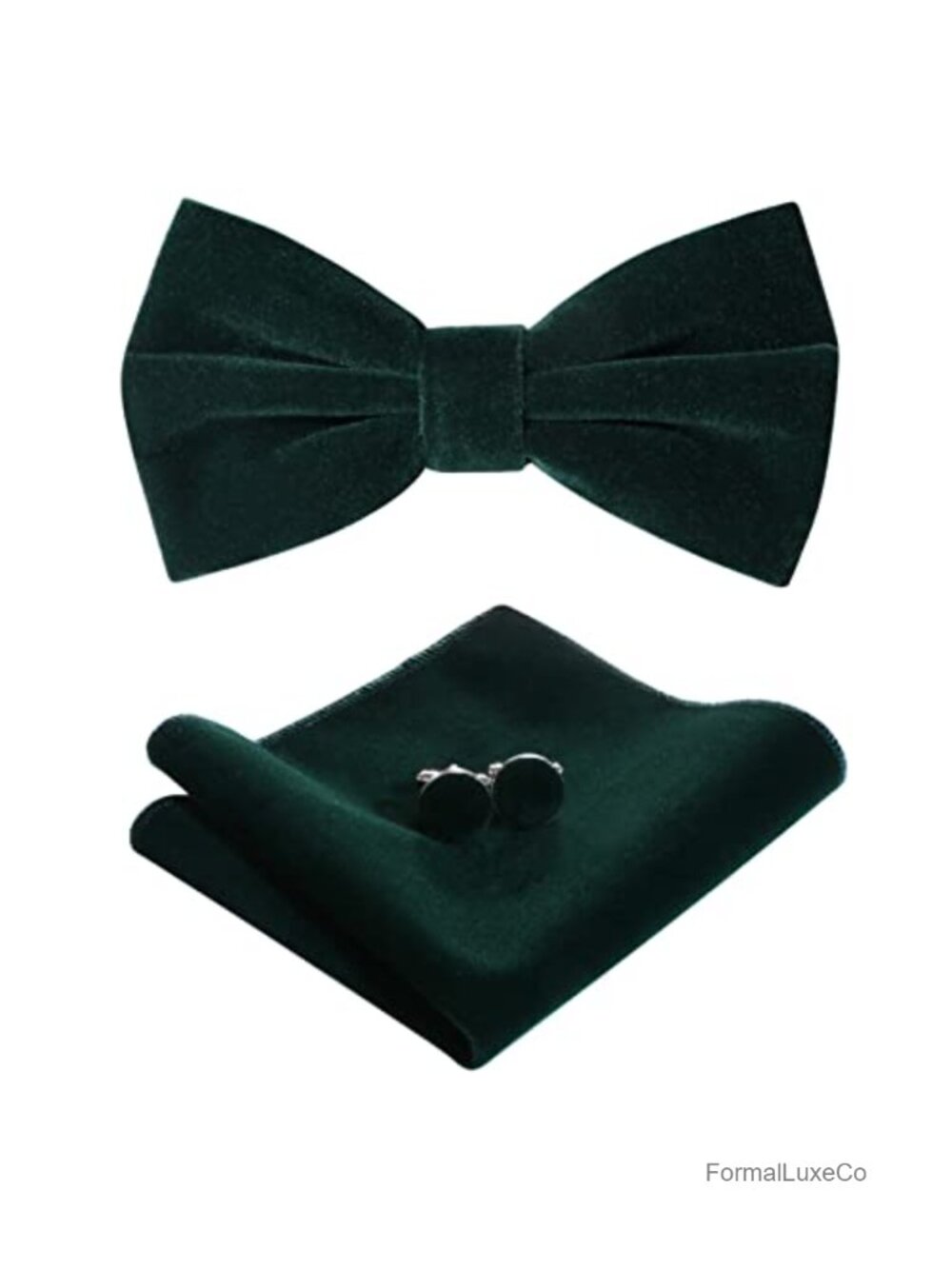 Mens Velvet Pretied Bowtie Adjustable Tuxedo Bow Tie Formal